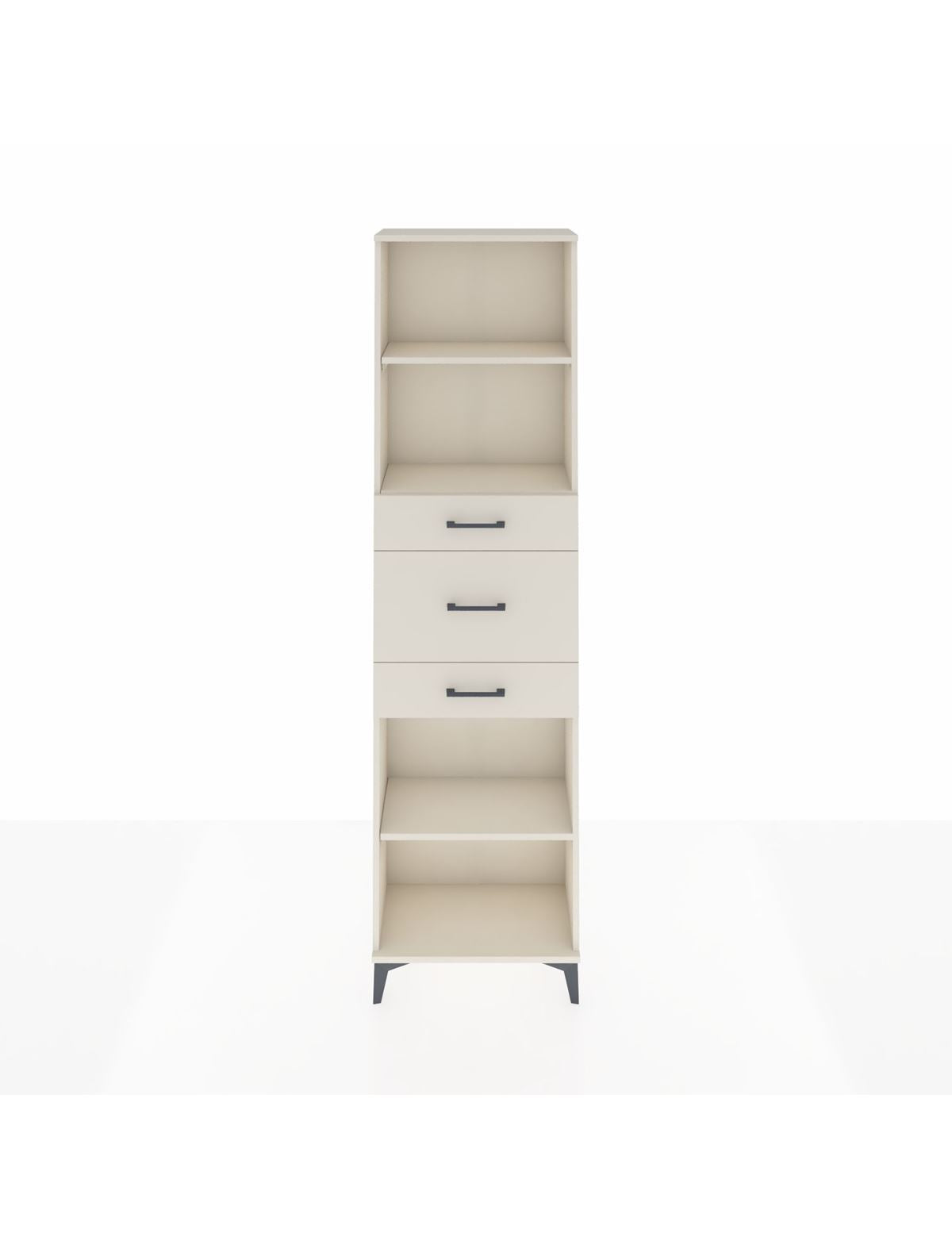 Arges Dolap 3 Raflı 3 Çekmeceli 60x30x221 Aytaşı-Aytaşı