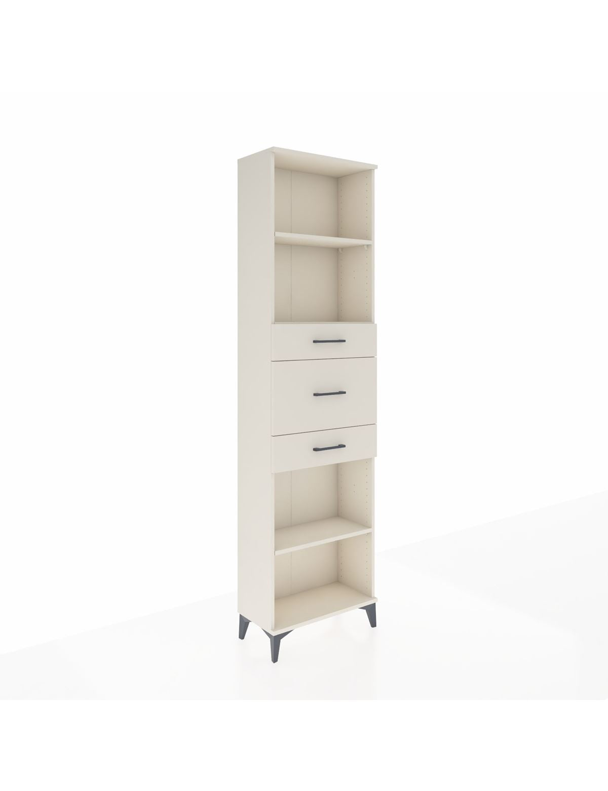 Arges Dolap 3 Raflı 3 Çekmeceli 60x30x221 Aytaşı-Aytaşı