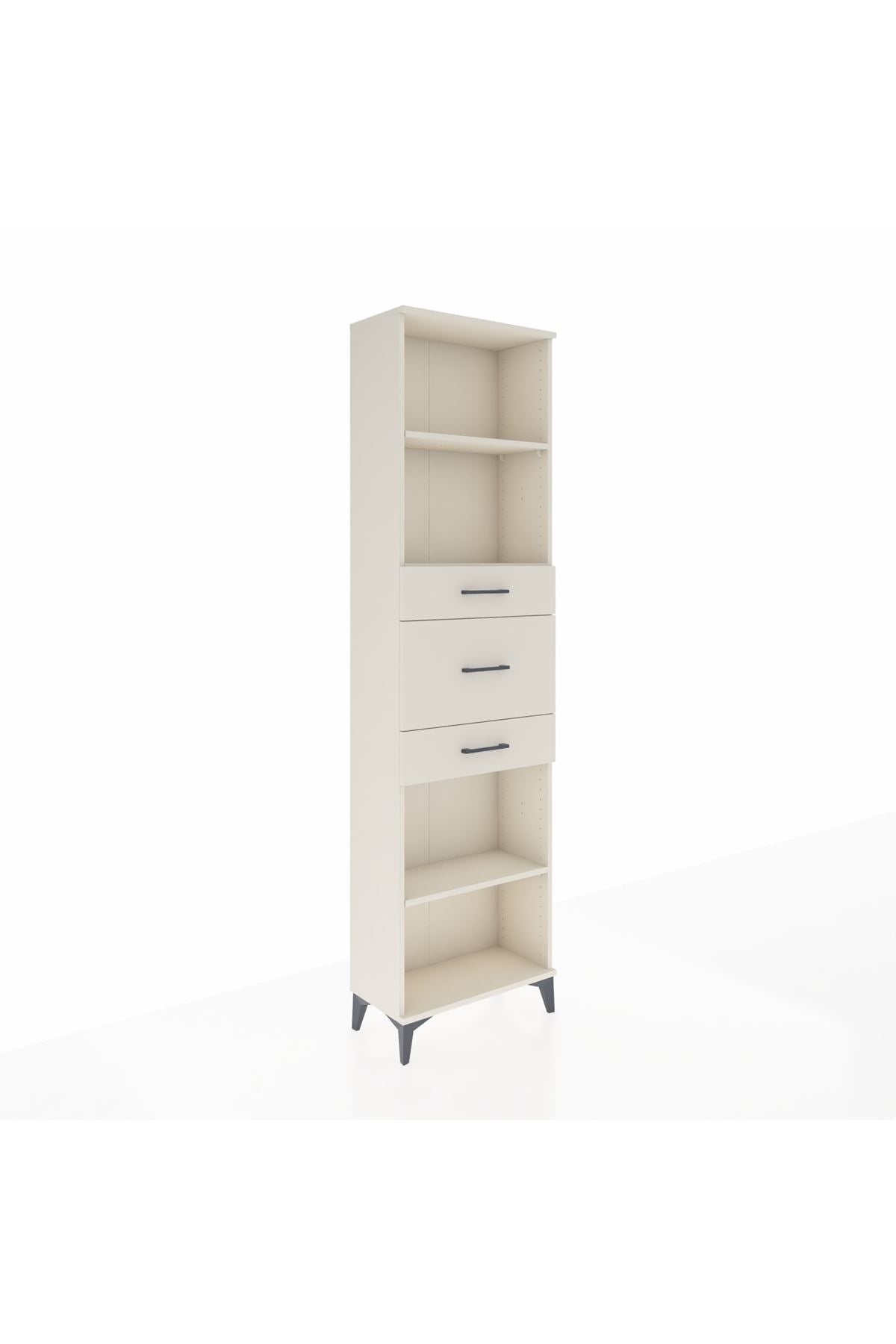 Arges Dolap 3 Raflı 3 Çekmeceli 60x30x221 Aytaşı-Aytaşı