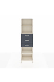 Arges Dolap 3 Raflı 3 Çekmeceli 60x30x221 Aytaşı-Antrasit