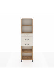 Arges Dolap 3 Raflı 3 Çekmeceli 60x30x221 Çam-Aytaşı