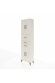 Arges Dolap 3 Raflı 3 Çekmeceli 4 Kapaklı 60x30x221 Aytaşı-Aytaşı