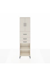 Arges Dolap 3 Raflı 3 Çekmeceli 2 Kapaklı 60x30x221 Aytaşı-Aytaşı