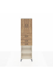 Arges Dolap 3 Raflı 3 Çekmeceli 2 Kapaklı 60x30x221 Aytaşı-Çam