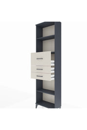Arges Dolap 3 Raflı 3 Çekmeceli 60x30x221 - S29M235V4A