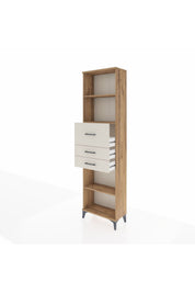 Arges Dolap 3 Raflı 3 Çekmeceli 60x30x221 - S29M235V7A