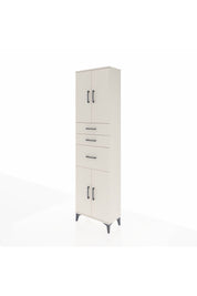 Arges Dolap 3 Raflı 3 Çekmeceli 4 Kapaklı 60x30x221 Aytaşı-Aytaşı