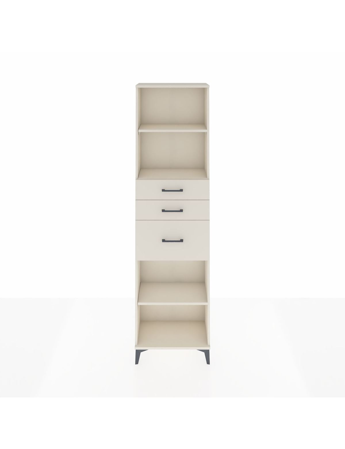 Arges Dolap 3 Raflı 3 Çekmeceli 60x30x221 Aytaşı-Aytaşı