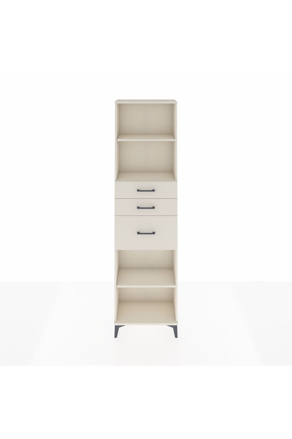 Arges Dolap 3 Raflı 3 Çekmeceli 60x30x221 Aytaşı-Aytaşı