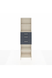 Arges Dolap 3 Raflı 3 Çekmeceli 60x30x221 Aytaşı-Antrasit