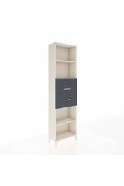 Arges Dolap 3 Raflı 3 Çekmeceli 60x30x221 Aytaşı-Antrasit