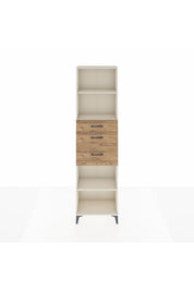 Arges Dolap 3 Raflı 3 Çekmeceli 60x30x221 - S29M239V3A