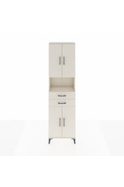 Arges Dolap 4 Raflı 2 Çekmeceli 4 Kapaklı 60x30x221 Aytaşı-Aytaşı