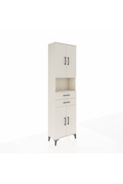 Arges Dolap 4 Raflı 2 Çekmeceli 4 Kapaklı 60x30x221 Aytaşı-Aytaşı