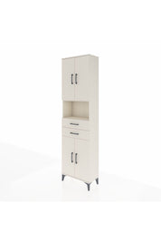 Arges Dolap 4 Raflı 2 Çekmeceli 4 Kapaklı 60x30x221 Aytaşı-Aytaşı