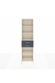 Arges Dolap 4 Raflı 2 Çekmeceli 60x30x221 Aytaşı-Antrasit