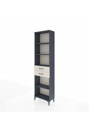 Arges Dolap 4 Raflı 2 Çekmeceli 60x30x221 Antrasit-Aytaşı