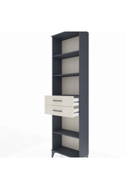 Arges Dolap 4 Raflı 2 Çekmeceli 60x30x221 Antrasit-Aytaşı