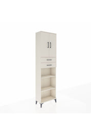 Arges Dolap 4 Raflı 2 Çekmeceli 2 Kapaklı 60x30x221 Aytaşı-Aytaşı