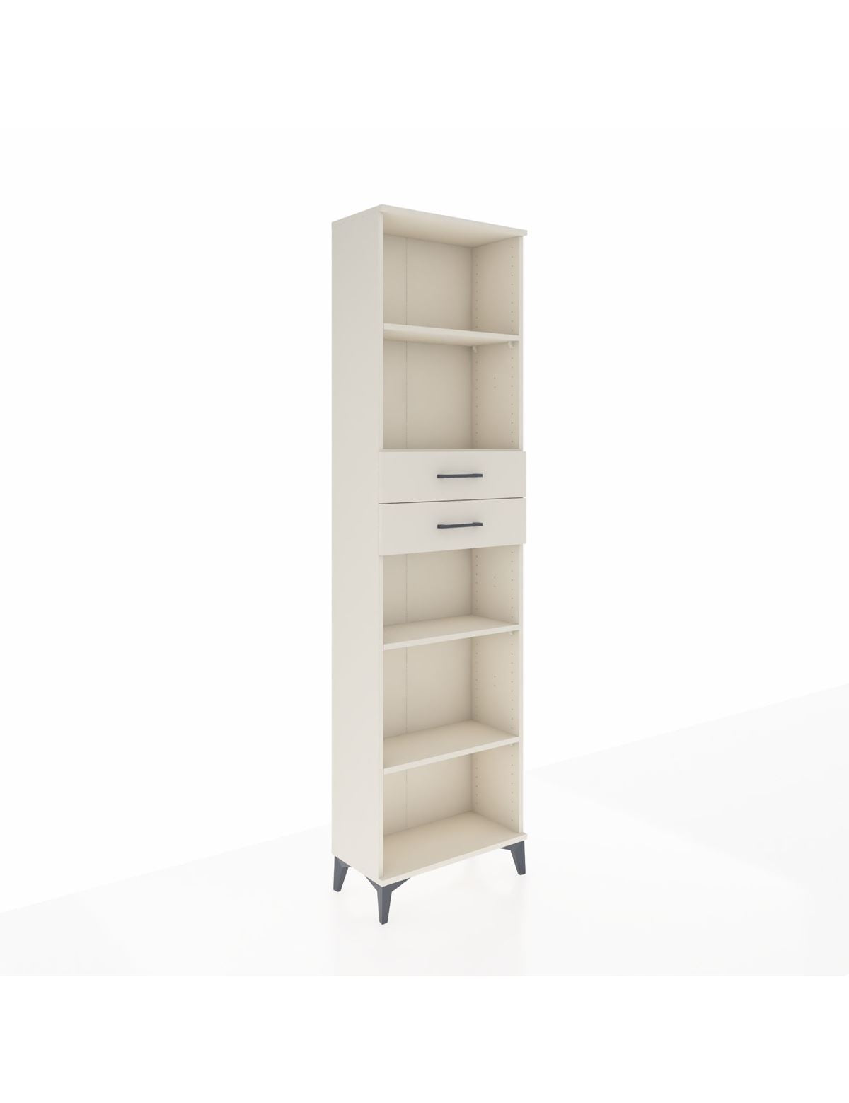 Arges Dolap 4 Raflı 2 Çekmeceli 60x30x221 Aytaşı-Aytaşı