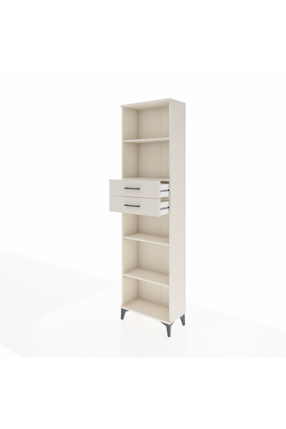 Arges Dolap 4 Raflı 2 Çekmeceli 60x30x221 Aytaşı-Aytaşı