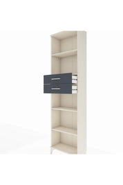 Arges Dolap 4 Raflı 2 Çekmeceli 60x30x221 Aytaşı-Antrasit