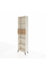 Arges Dolap 4 Raflı 2 Çekmeceli 60x30x221 Aytaşı-Çam