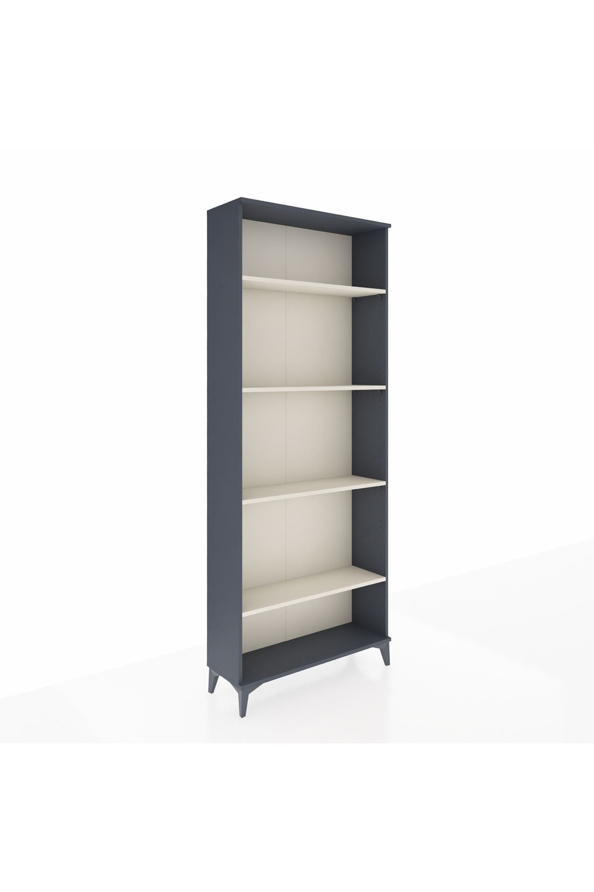 Arges Dolap 4 Raflı 88x30x221 Antrasit-Aytaşı