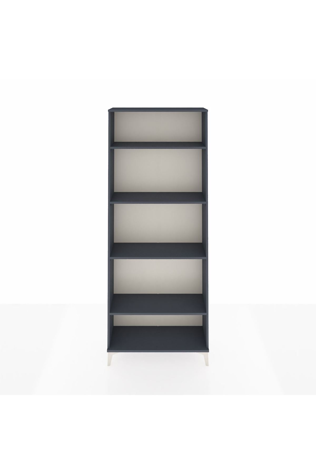 Arges Dolap 4 Raflı 88x30x221 Antrasit-Antrasit