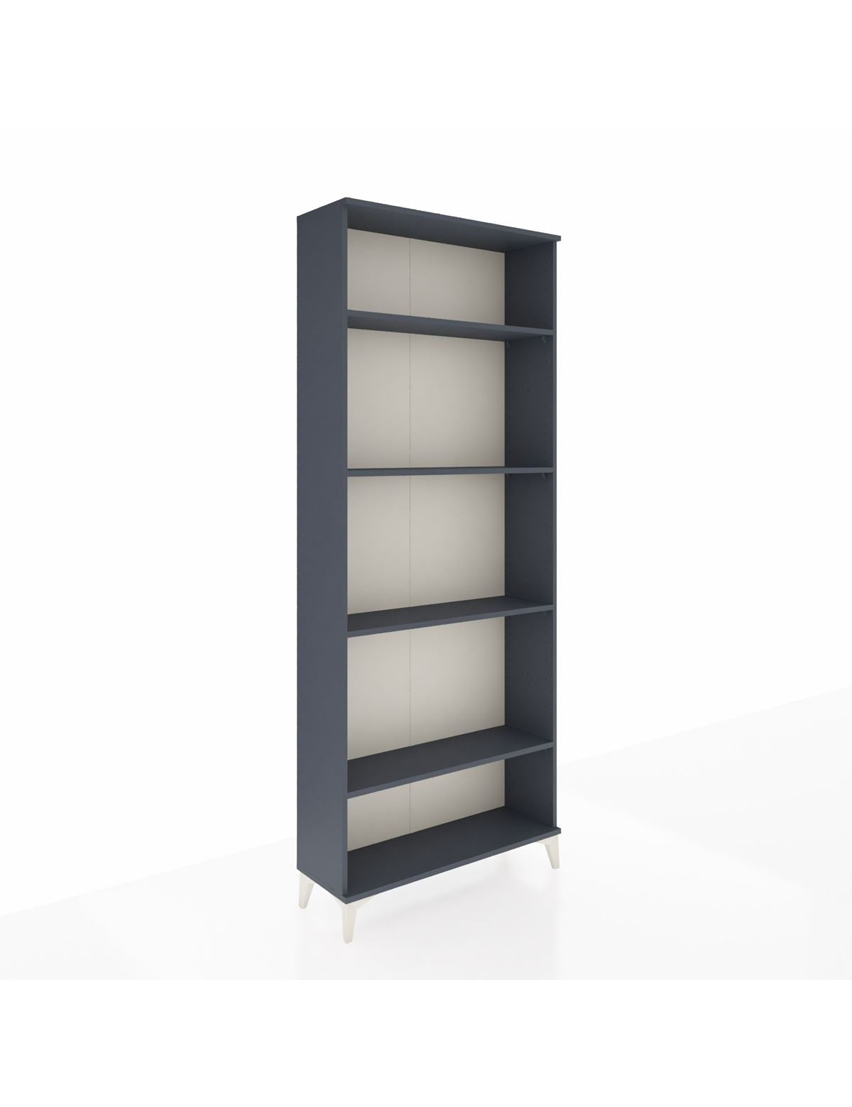 Arges Dolap 4 Raflı 88x30x221 Antrasit-Antrasit