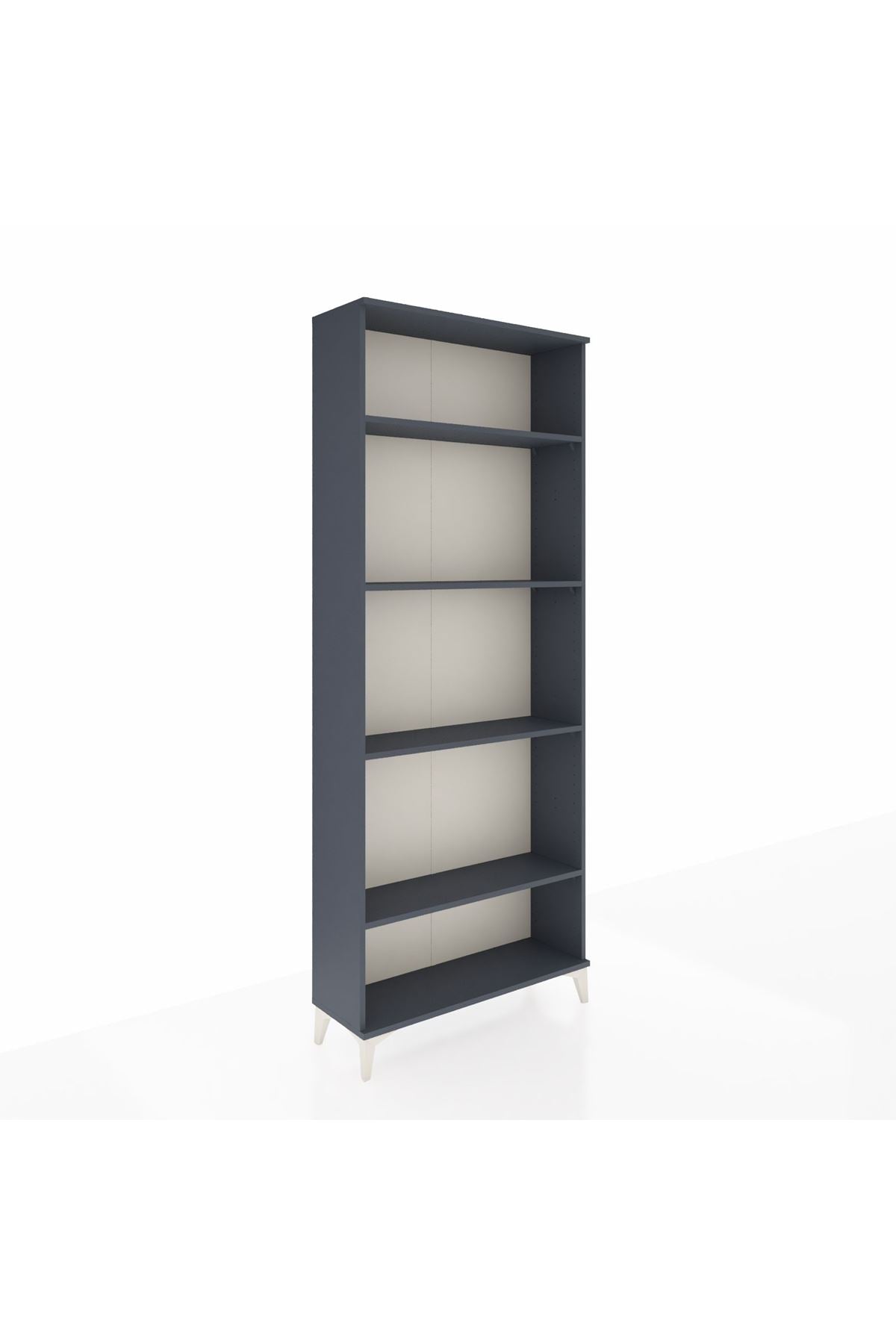 Arges Dolap 4 Raflı 88x30x221 Antrasit-Antrasit