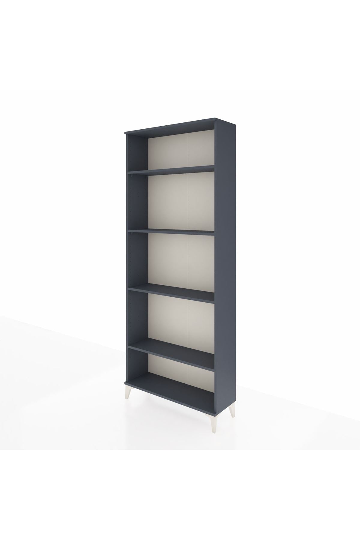 Arges Dolap 4 Raflı 88x30x221 Antrasit-Antrasit