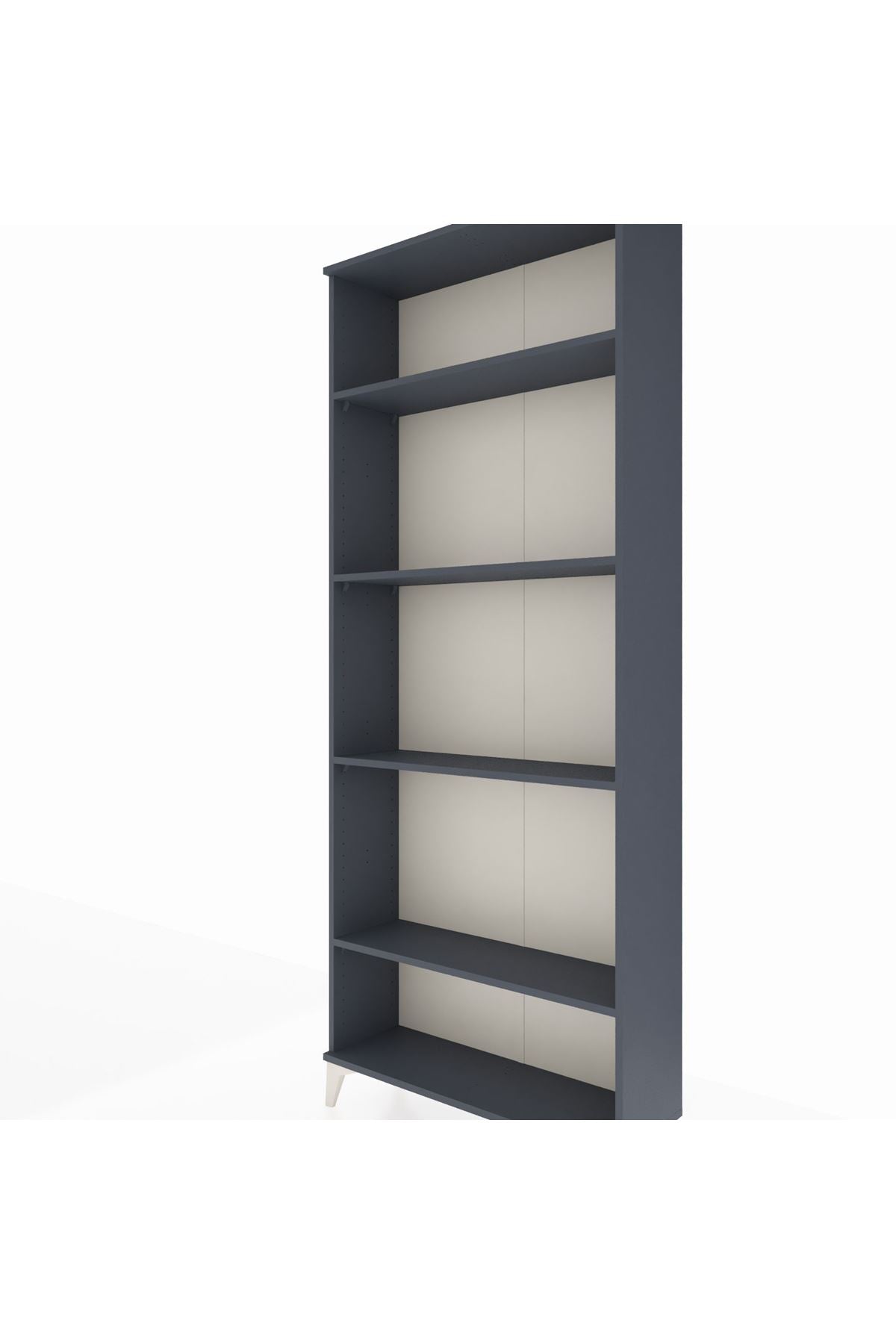 Arges Dolap 4 Raflı 88x30x221 Antrasit-Antrasit