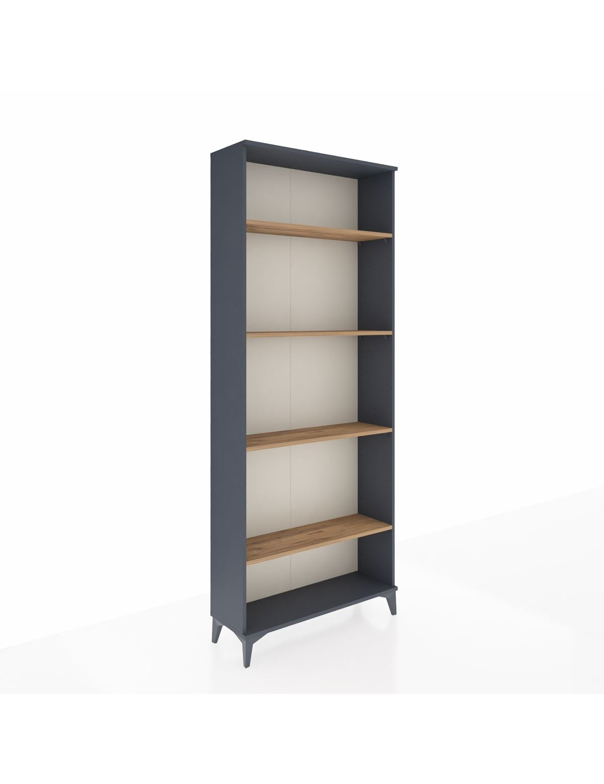 Arges Dolap 4 Raflı 88x30x221 Antrasit-Çam