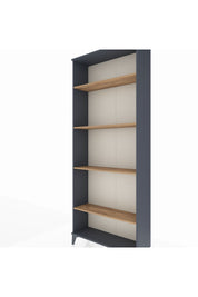 Arges Dolap 4 Raflı 88x30x221 Antrasit-Çam