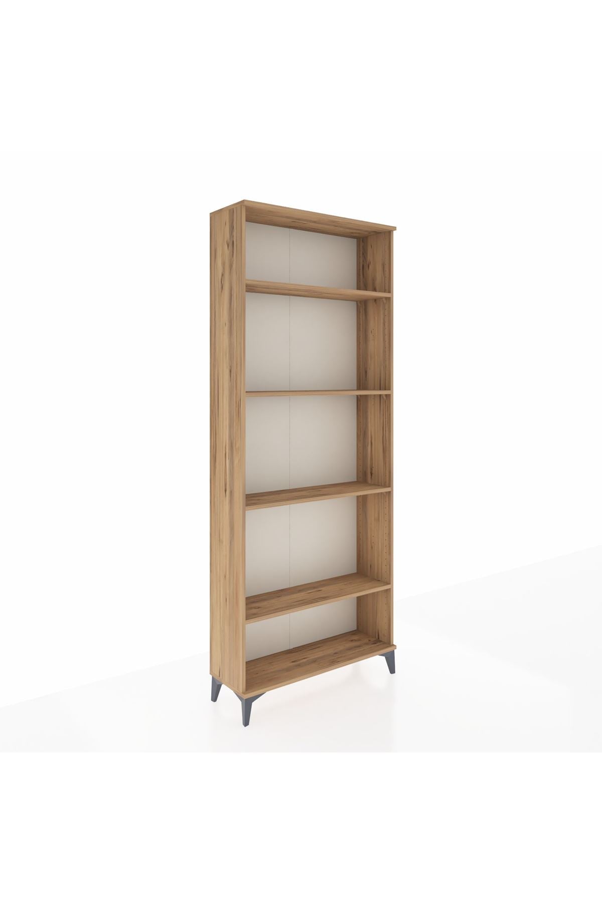 Arges Dolap 4 Raflı 88x30x221 Çam-Çam