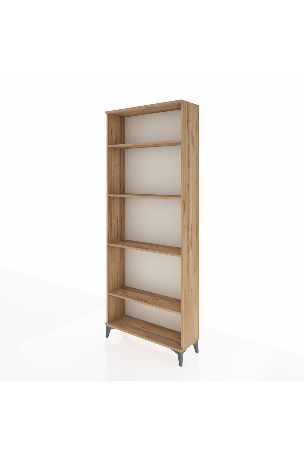 Arges Dolap 4 Raflı 88x30x221 Çam-Çam