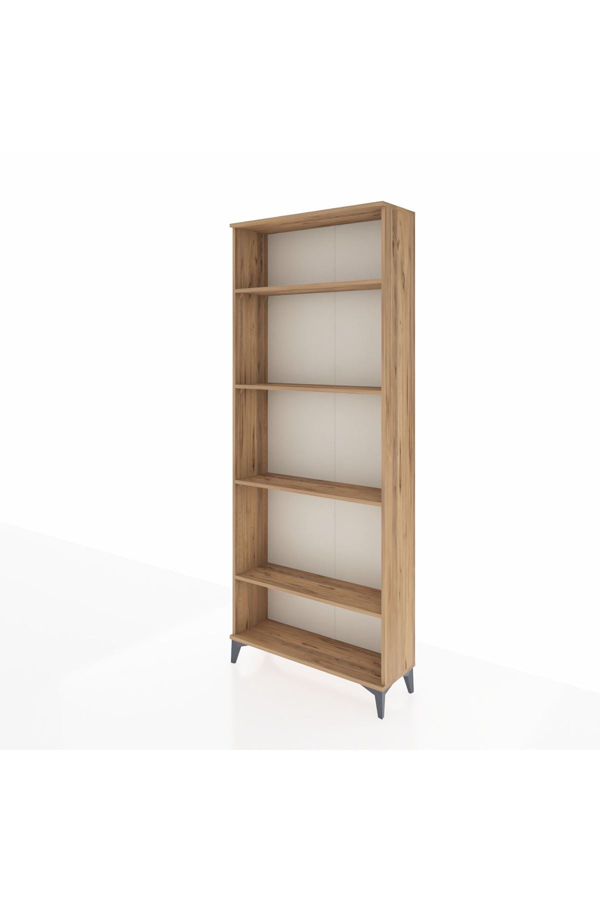 Arges Dolap 4 Raflı 88x30x221 Çam-Çam