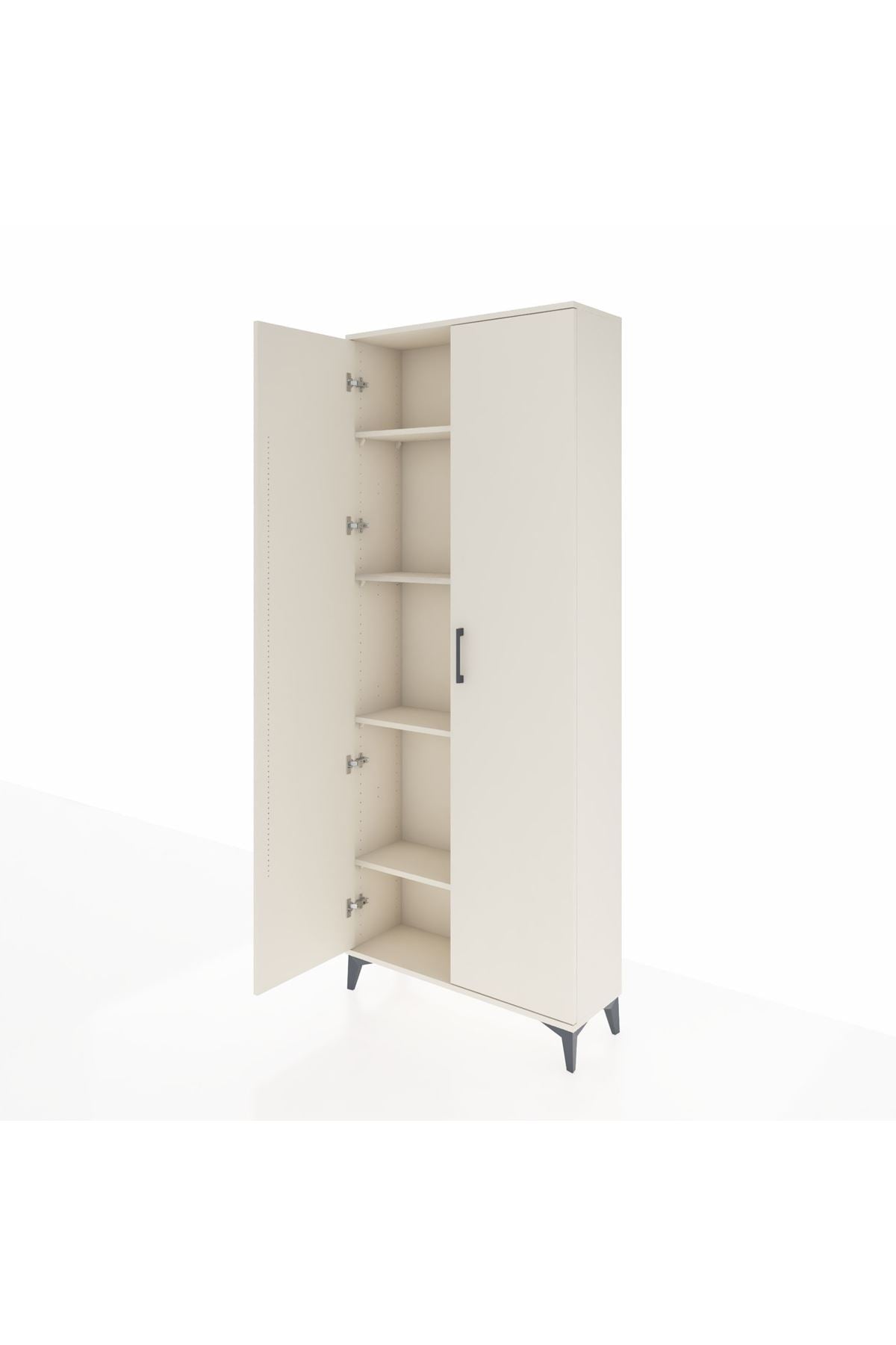 Arges Dolap 4 Raflı 2 Kapaklı 88x30x221 Aytaşı-Aytaşı