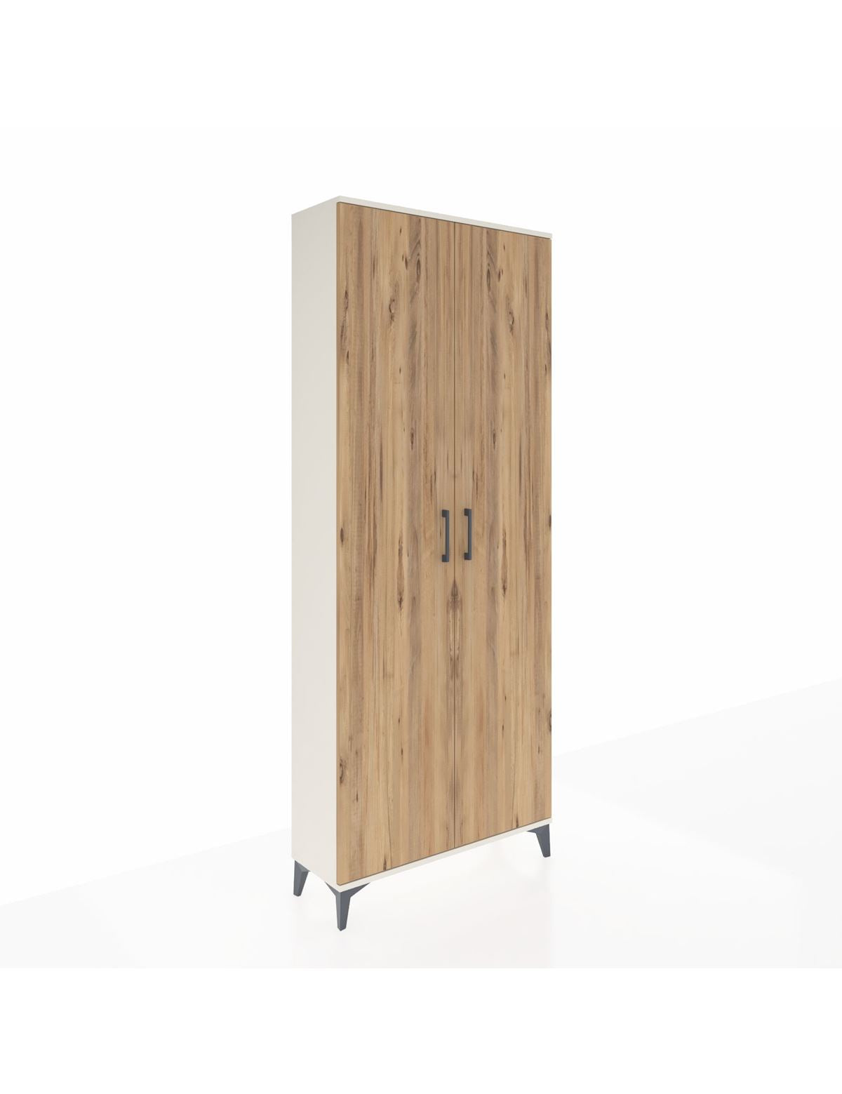 Arges Dolap 4 Raflı 2 Kapaklı 88x30x221 Aytaşı-Çam