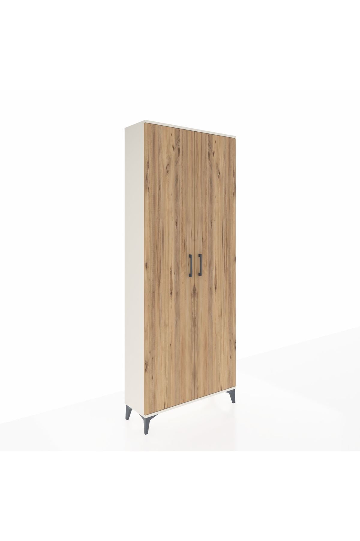 Arges Dolap 4 Raflı 2 Kapaklı 88x30x221 Aytaşı-Çam