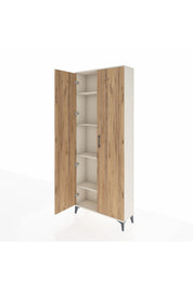 Arges Dolap 4 Raflı 2 Kapaklı 88x30x221 Aytaşı-Çam