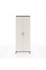 Arges Dolap 4 Raflı 2 Kapaklı 88x30x221 Antrasit-Aytaşı