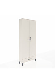 Arges Dolap 3 Raflı Tek Çekmeceli Tek Askılı 88x30x221 Aytaşı-Aytaşı