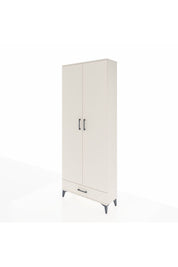 Arges Dolap 3 Raflı Tek Çekmeceli Tek Askılı 88x30x221 Aytaşı-Aytaşı