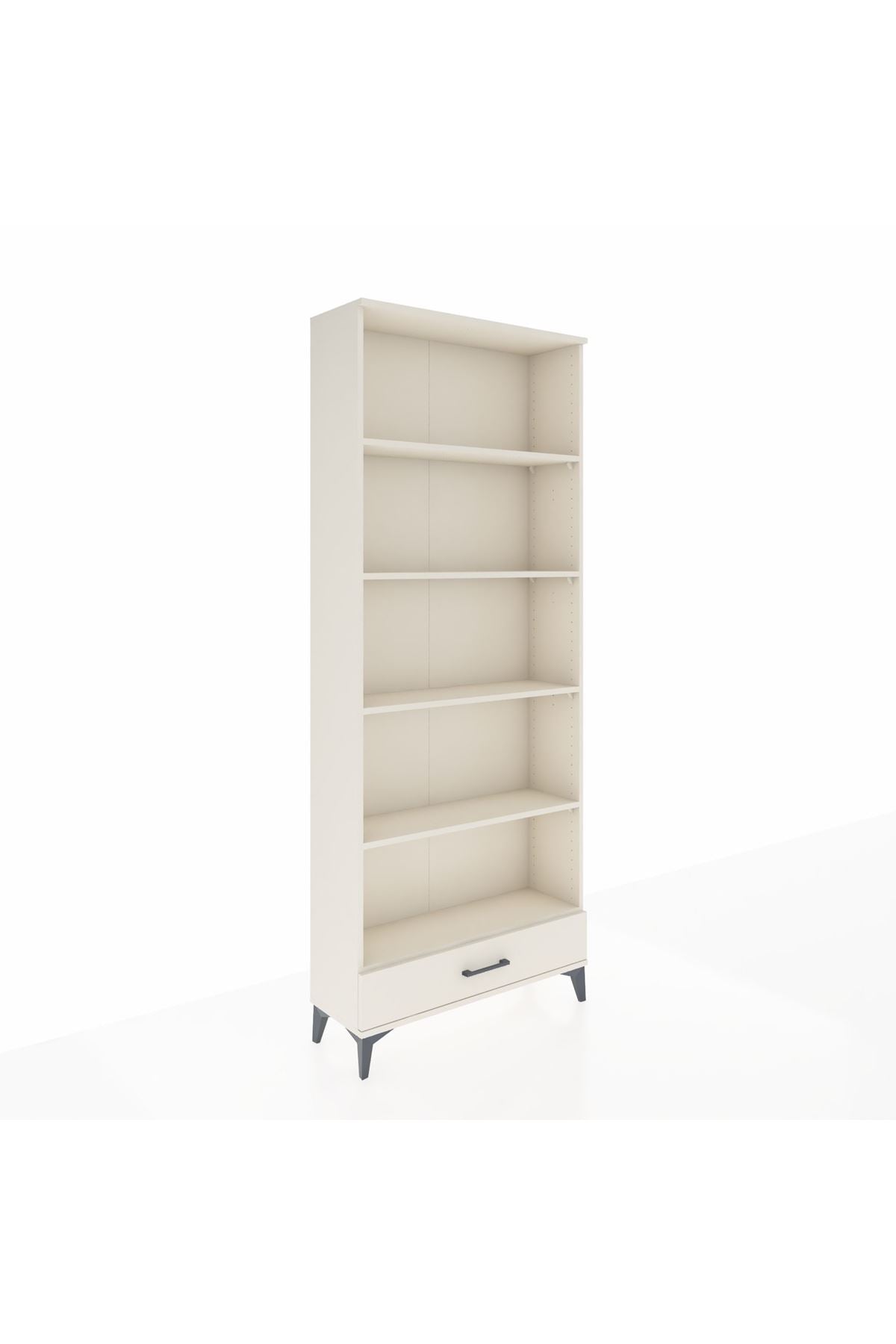 Arges Dolap 5 Raflı Tek Çekmeceli 88x30x221 Aytaşı-Aytaşı