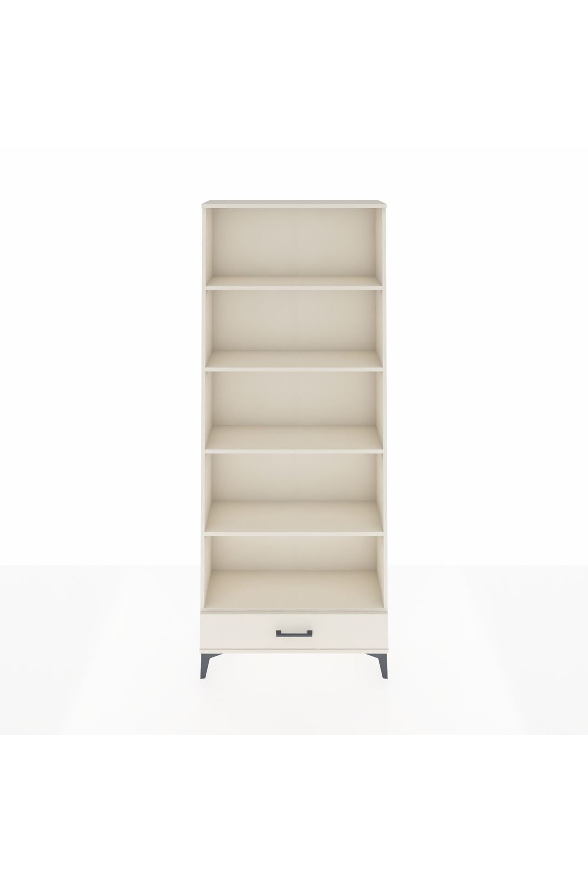 Arges Dolap 5 Raflı Tek Çekmeceli 88x30x221 Aytaşı-Aytaşı