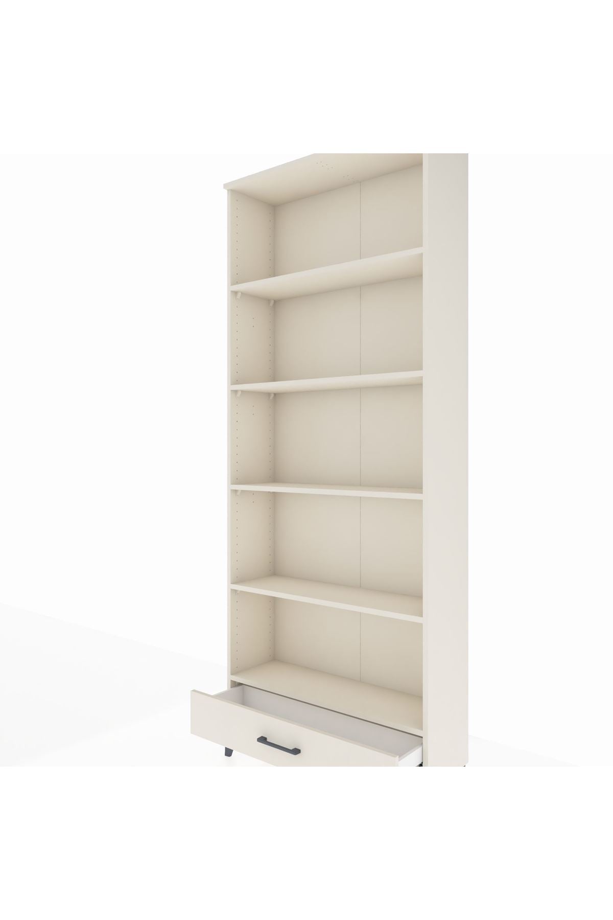 Arges Dolap 5 Raflı Tek Çekmeceli 88x30x221 Aytaşı-Aytaşı