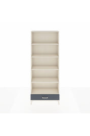 Arges Dolap 5 Raflı Tek Çekmeceli 88x30x221 Aytaşı-Antrasit