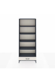 Arges Dolap 5 Raflı Tek Çekmeceli 88x30x221 Antrasit-Aytaşı